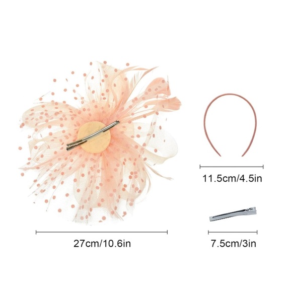 Fascinators Hat , Kentucky Derby Hat - Picture 5 of 7